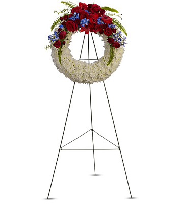Reflections of Glory Wreath from Rees Flowers & Gifts in Gahanna, OH